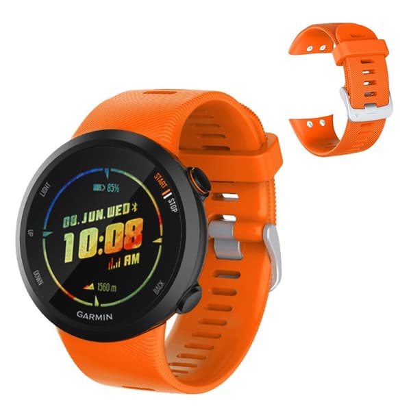 Garmin Forerunner 45 silikonarmbånd - Oransje