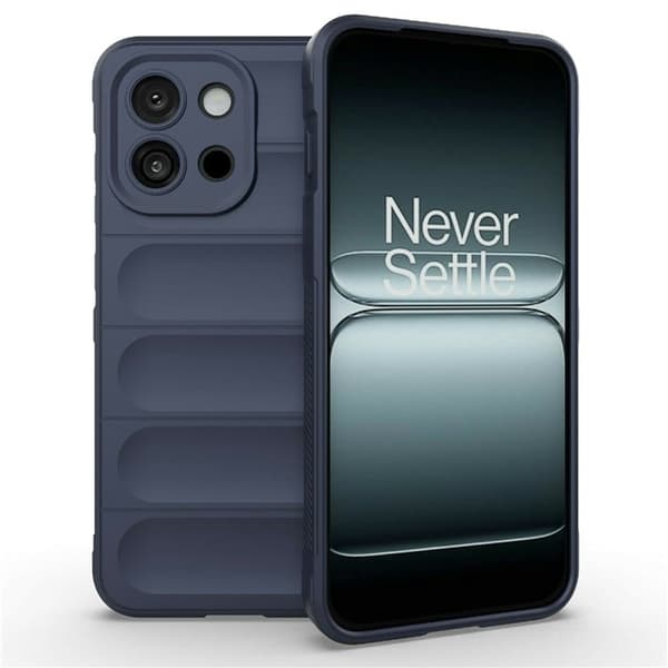 Blødt grebsformet OnePlus 13T cover - Mørkeblå