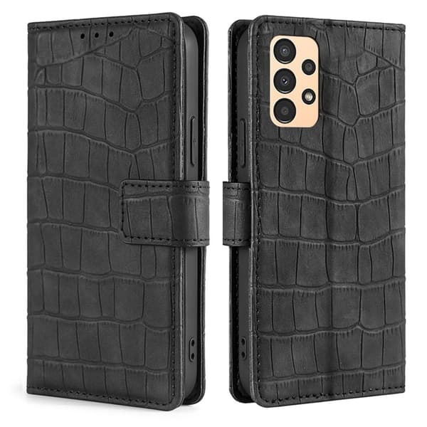 Croco Samsung Galaxy A13 4G cover - Sort