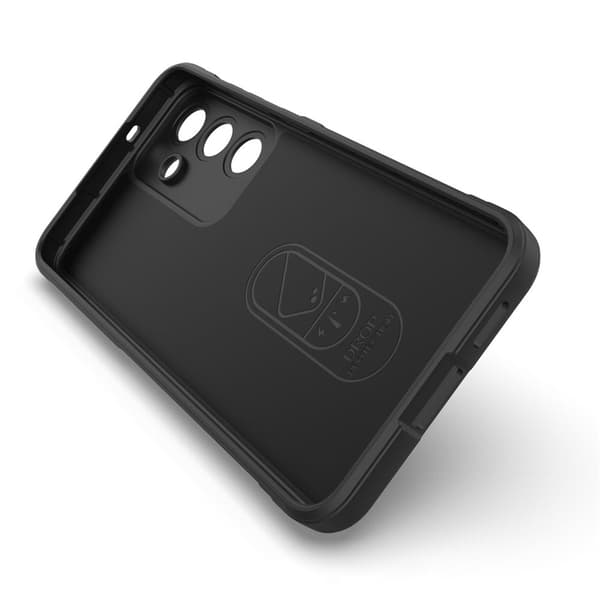 Mjukt greppformat Samsung Galaxy S25 FE skal - Vit