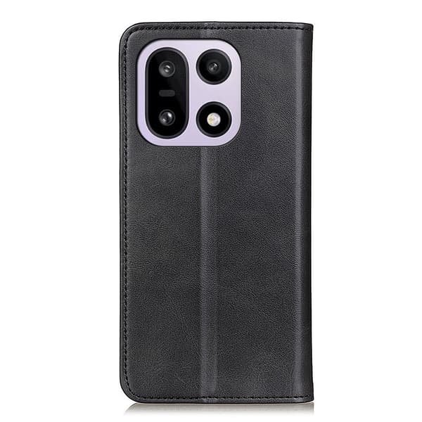 OnePlus 15 læderetui med pung - Sort