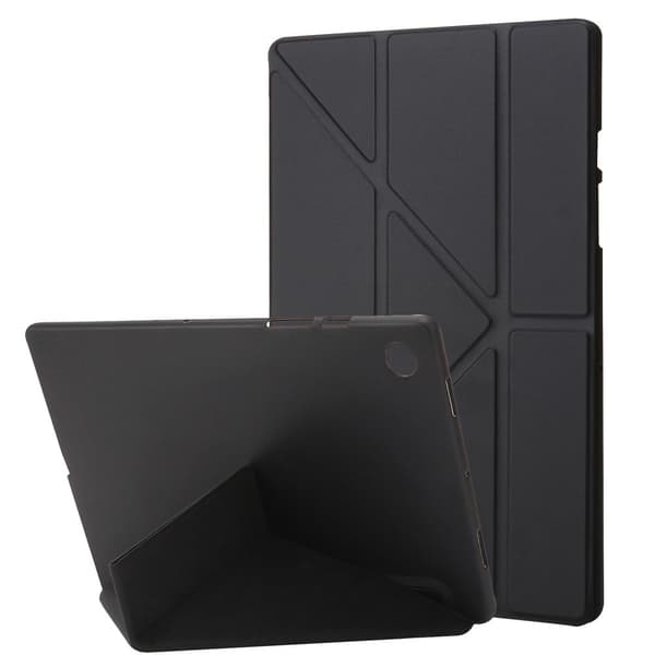 Samsung Galaxy Tab A8 10.5 (2021) silikoneetui i V-foldet stil - Sort