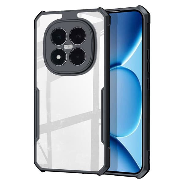 Xiaomi Redmi Note 15 Pro Plus hållbart akrylskydd - Genomskinlig