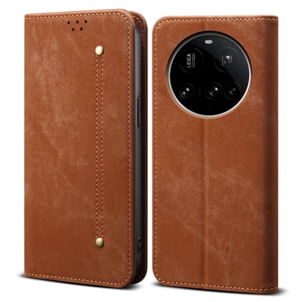 Jeans Xiaomi 15 Ultra flip etui - Kaffe