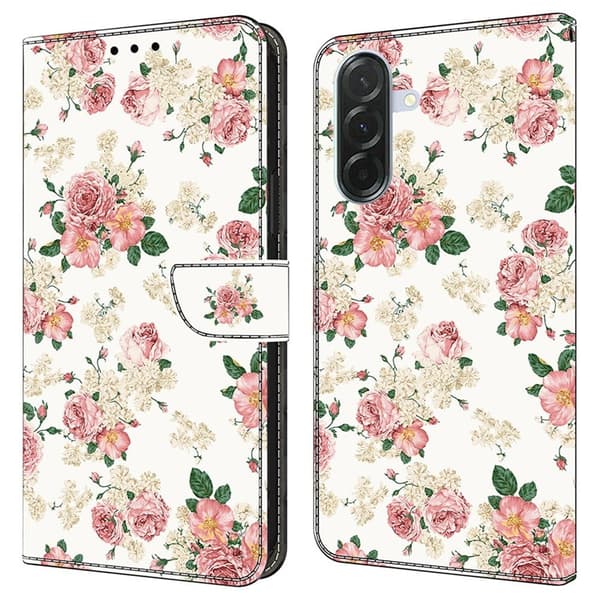 Wonderland Samsung Galaxy A56 flip-etui - Pion