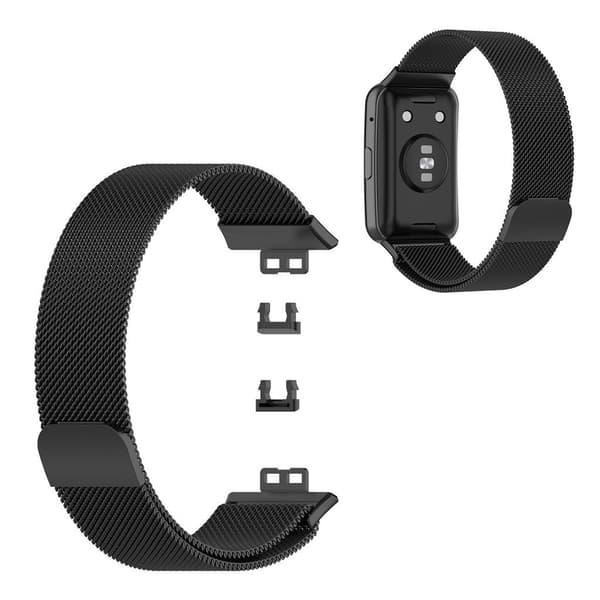 Huawei Watch Fit urrem i rustfritt stål - Svart