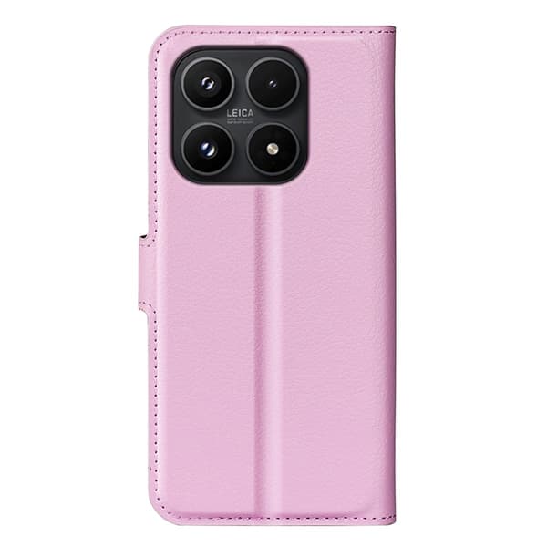 Klassisk Xiaomi 17 flip etui - Lyserød