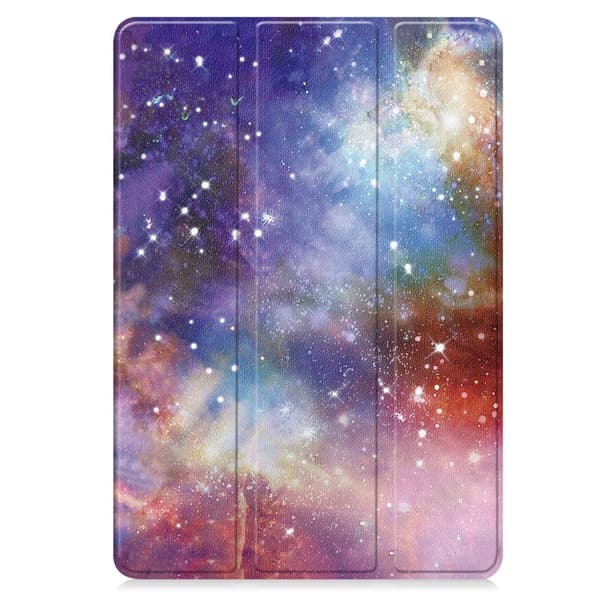Honor Pad V9 Case Pattern Print Leather Stand Tablet Cover - Galaxy