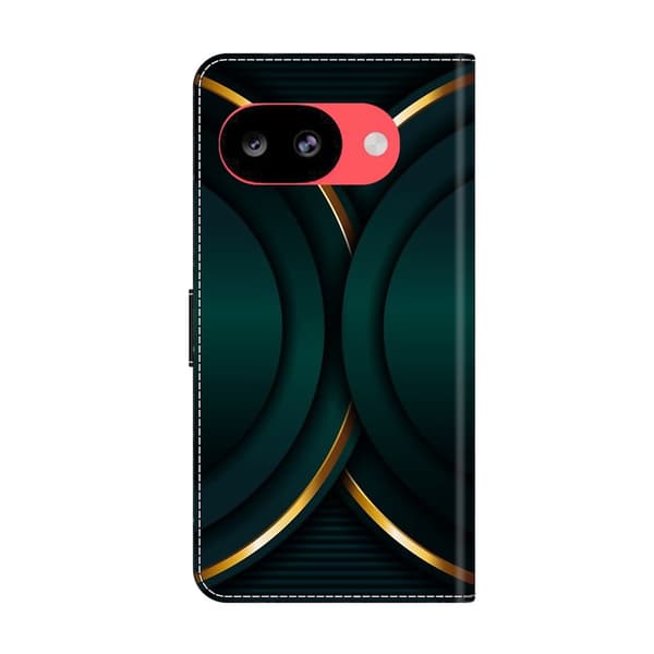 Wonderland Google Pixel 10a flip-etui - Gull Kontur