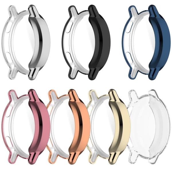 Garmin vivoactive 5 Watch Case Full Protection Flexible Soft Cover Scratch Resistant - Sort
