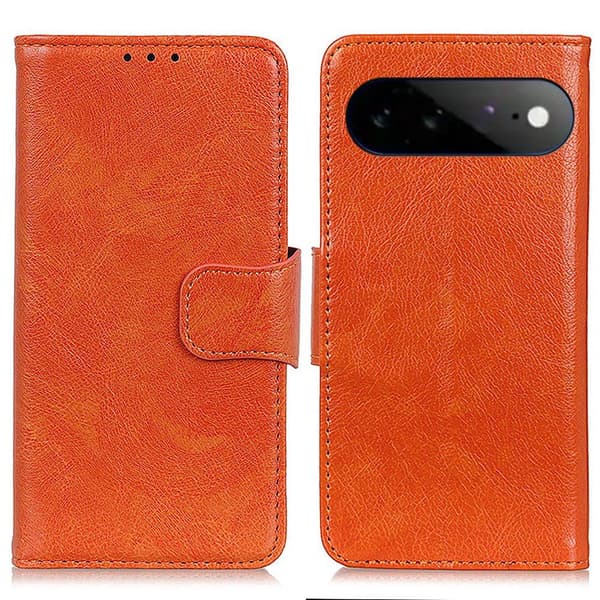 Neptune Læder Google Pixel 11 Pro XL Flip etui - Orange