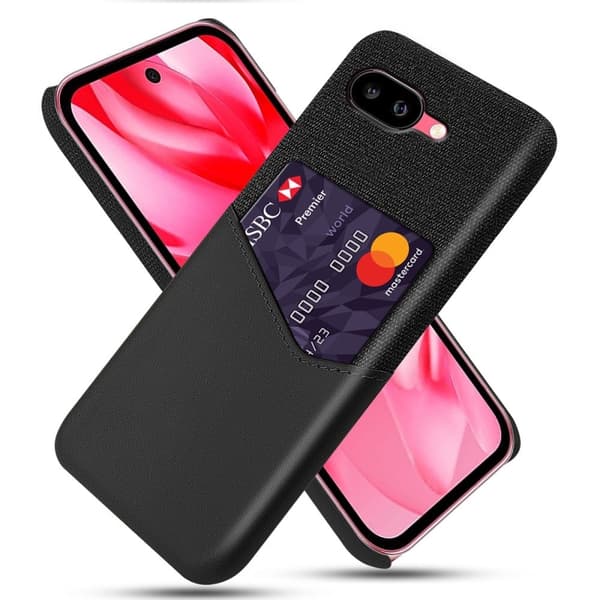 Bofink Google Pixel 9a korttikotelo - Musta
