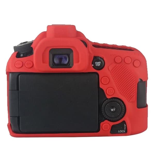 Canon EOS 5D Mark III silikoninen kamerakotelo - Punainen