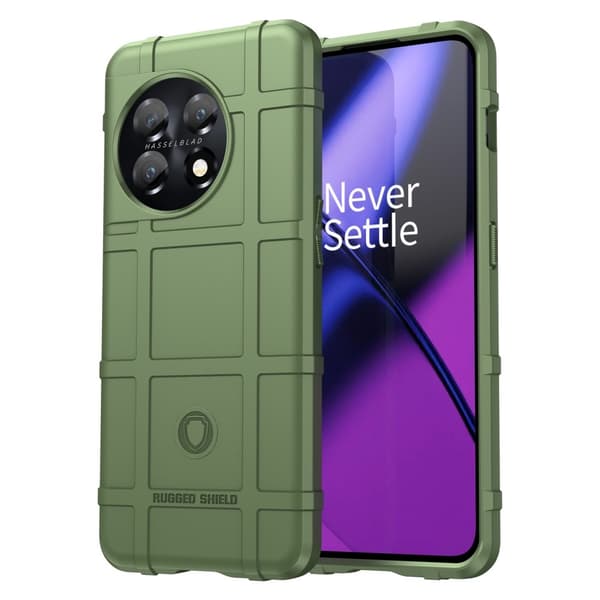 Rugged Shield Etui OnePlus 11 - Grøn