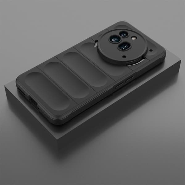 Mjukt greppformat Nothing Phone (3a) Pro skal - Svart