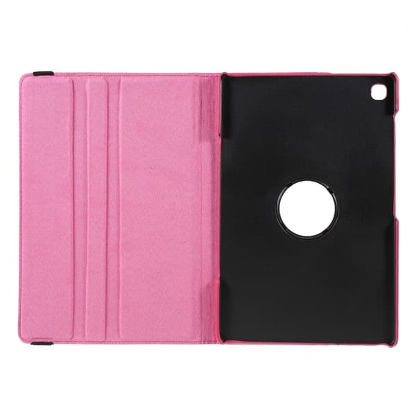 Foldbart etui med Lichi-tekstur til Samsung Galaxy Tab S6 Lite - Rose