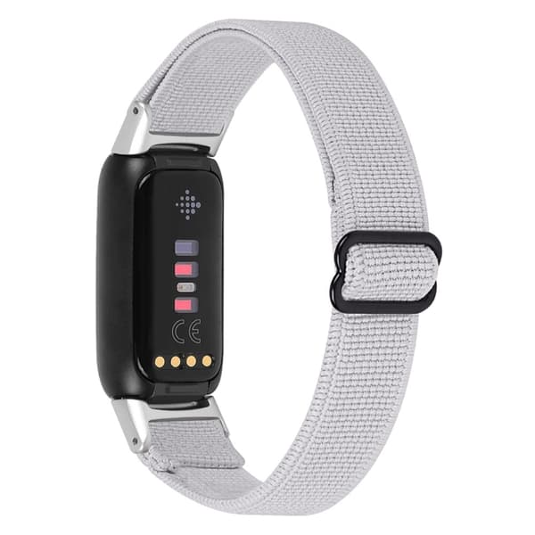 Fitbit Luxe klokkerem i nylon - Lysegrå