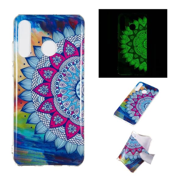 Huawei P30 Lite Selvlysende Etui - Mandala
