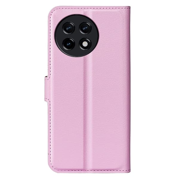 Klassisk OnePlus 11R / Ace 2 Flip Etui - Lyserød