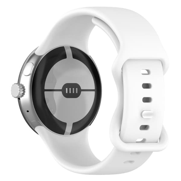 Google Pixel Watch silikone-urrem - Hvid