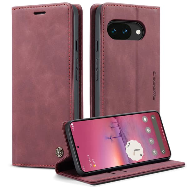 CaseMe vintage Google Pixel 10a fodral - Röd