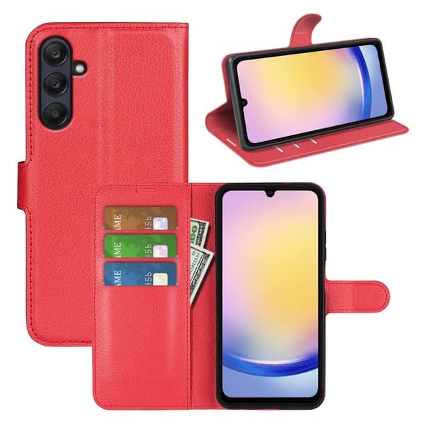 Classic Samsung Galaxy A26 flip etui - Rød