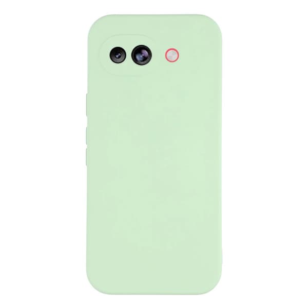 Mikrofiberforet blødt gummi Google Pixel 10a cover - Matcha-Grøn