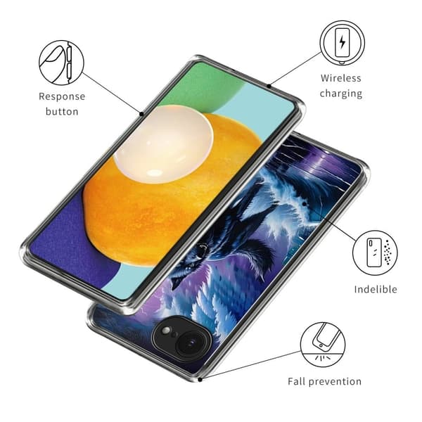 Vibe iPhone 16e skal - Vargtotem
