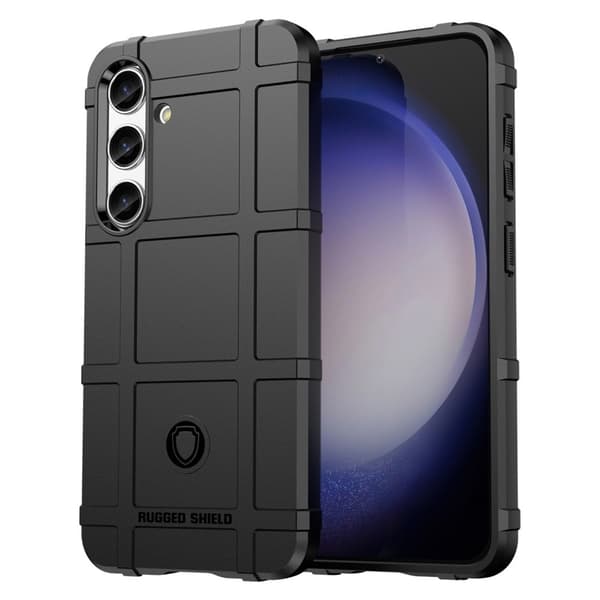 Rugged Shield Samsung Galaxy S24 cover - Sort