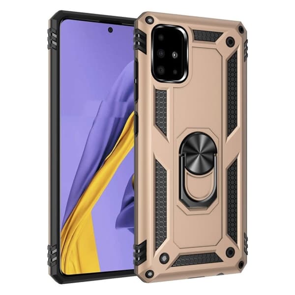 Bofink Combat Samsung Galaxy A51 deksel - Gull