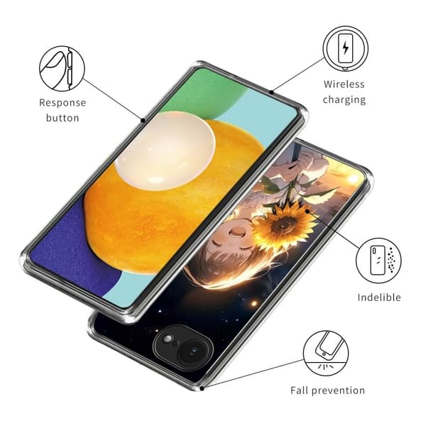 Vibe iPhone 16e deksel - Solsikke Jente