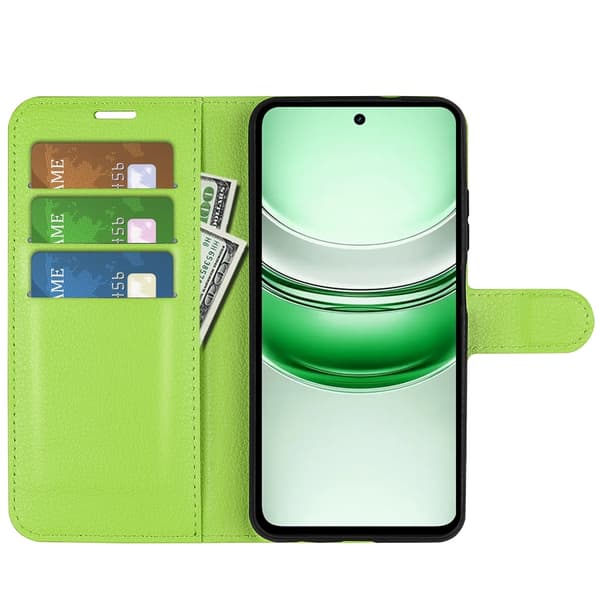Classic Realme C71 4G flip etui - Grønn