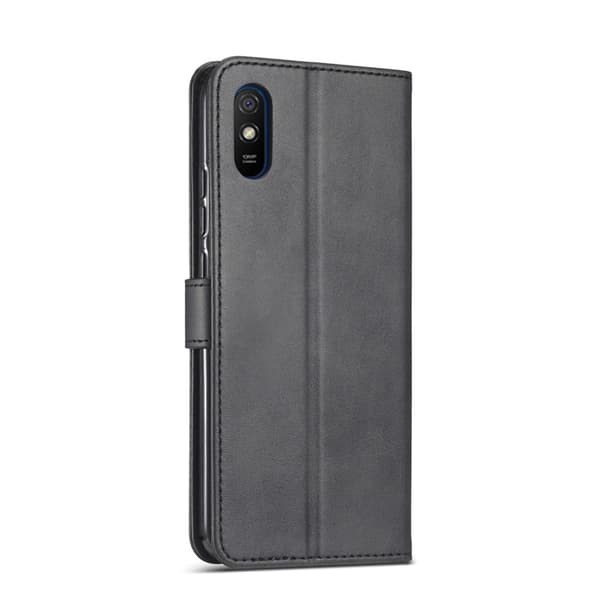 LC.IMEEKE Xiaomi Redmi 9A Flippetui - Svart