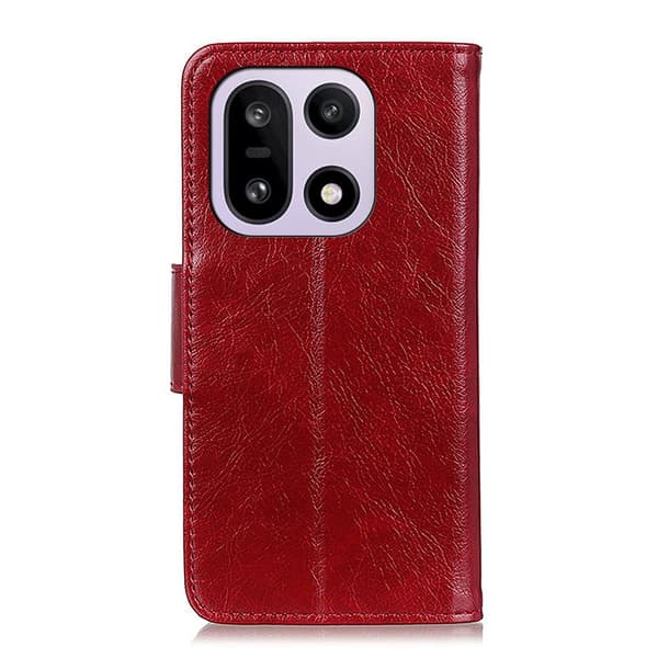 Neptune Læder OnePlus 15 Flip etui - Rød