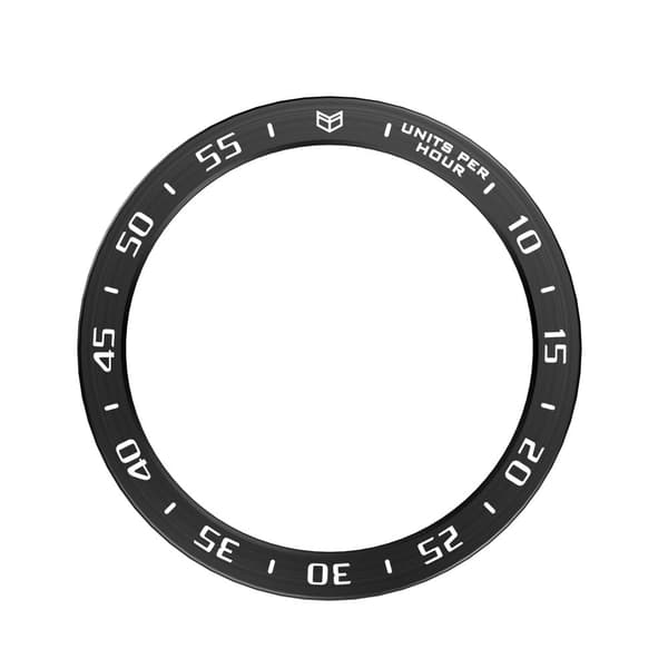 Samsung Galaxy Watch 5 (44mm) styling-klockring - Svart / Vit
