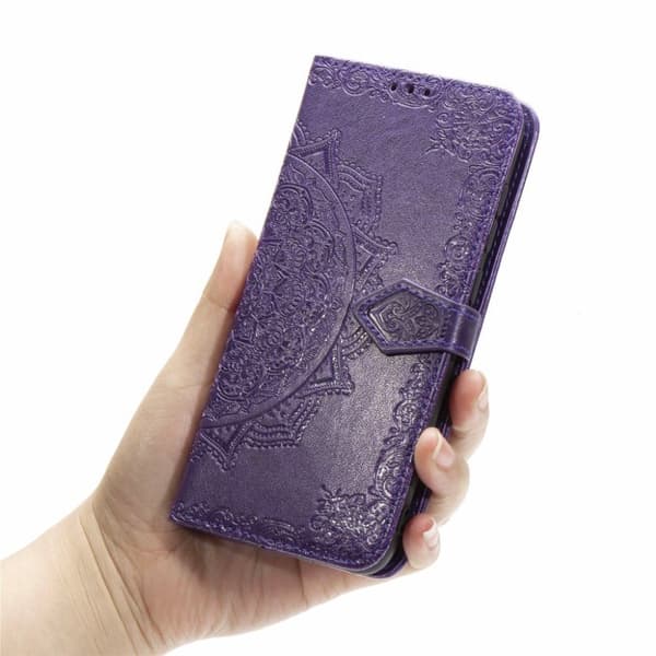 Mandala Samsung Galaxy Note 10 Lite etui - Lilla