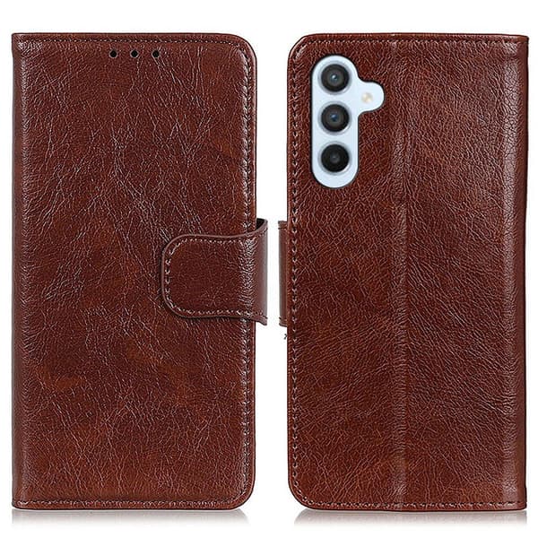 Neptune Samsung Galaxy A37 flip-etui i lær - Brun