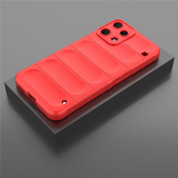 Blødt grebsformet Nothing Phone (3a) Lite cover - Rød