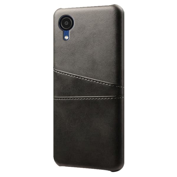 Dual Card Etui Samsung Galaxy A23e - Sort