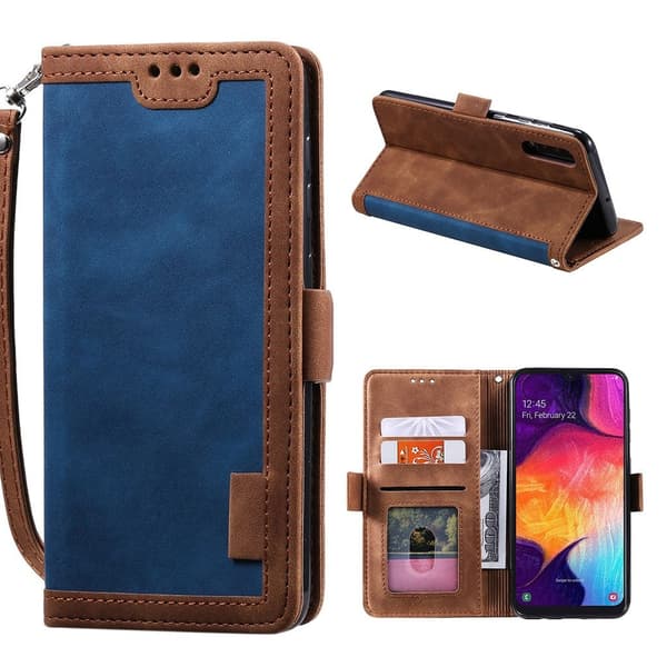 Surburbian Samsung Galaxy A50 flip etui - Blå
