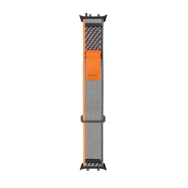 Huawei Watch D2 Nylon Watch Strap Adjustable Replacement Wrist Band - Orange / Grey