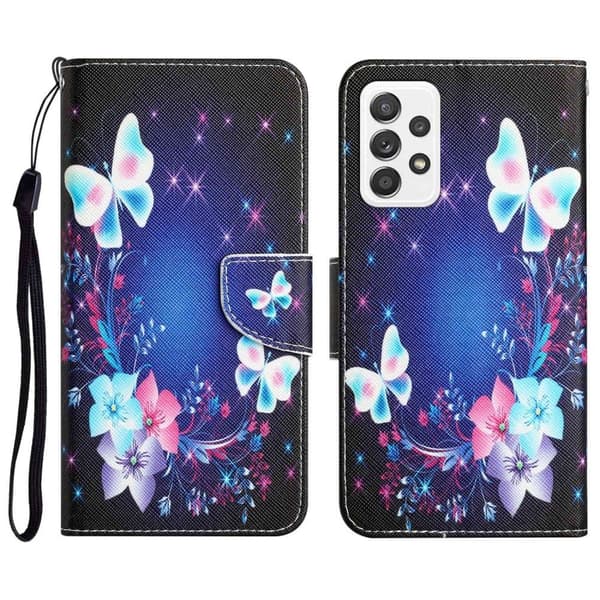 Wonderland Samsung Galaxy A33 5G Flippetui - Sommerfugl