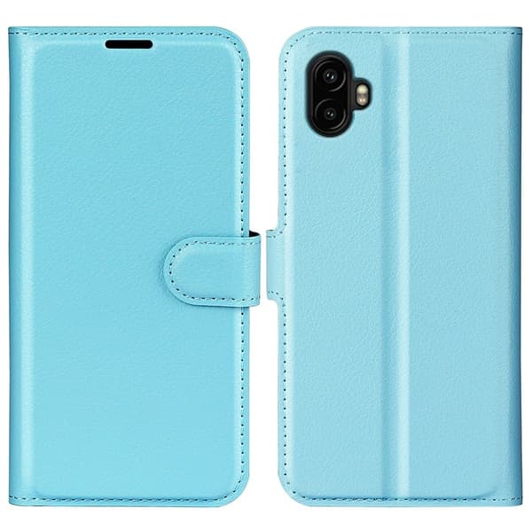 Classic Samsung Galaxy XCover7 Pro flip etui - Blå