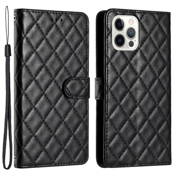Funktionelt iPhone 12 / iPhone 12 Pro rombe etui med pung