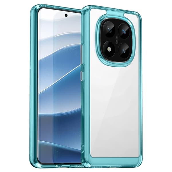 Xiaomi Redmi Note 14 Pro Plus 5G smart telefonskal i akryl - Transparent Blå