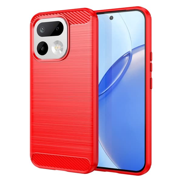 Carbon Flex Realme 16 Pro cover - Rød