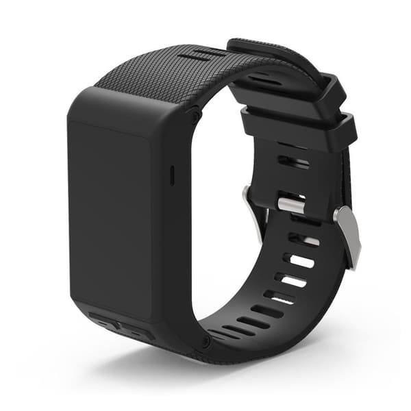 Garmin Vivoactive HR Erstatningsrem i silikone - Sort