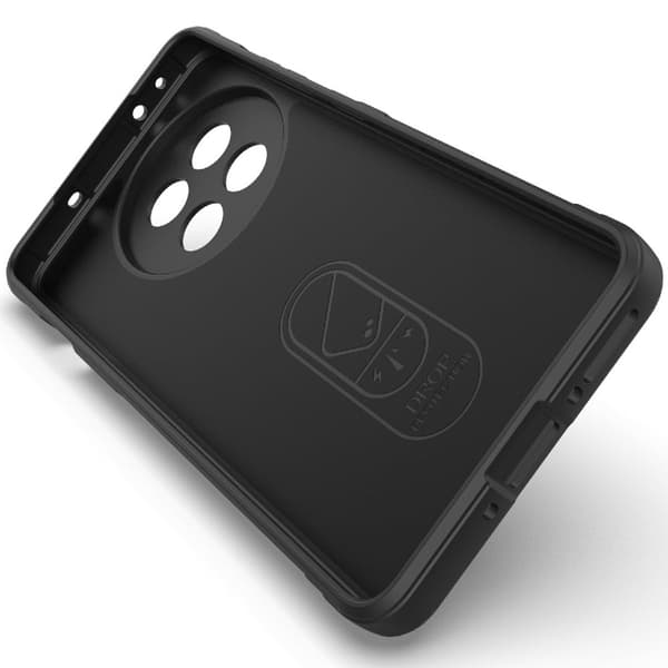 Mjukt greppformat Xiaomi Redmi Note 13R / OnePlus Ace 5 / OnePlus Ace 5 Pro skal - Mörkblå