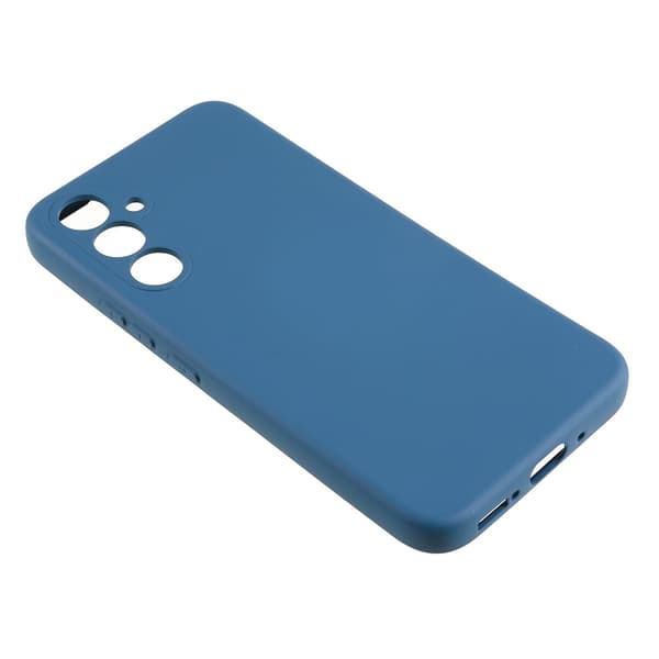 Mikrofiberforet blødt gummi Samsung Galaxy A37 cover - Blå