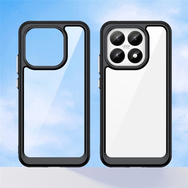 Xiaomi 15T smart akryl cover - Sort